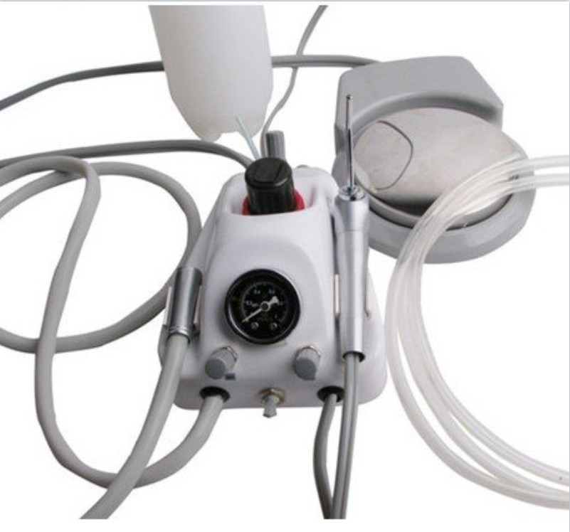 Dental Portable Turbine Unit  3-way Syringe Air Compressor 4H for Dental Chair