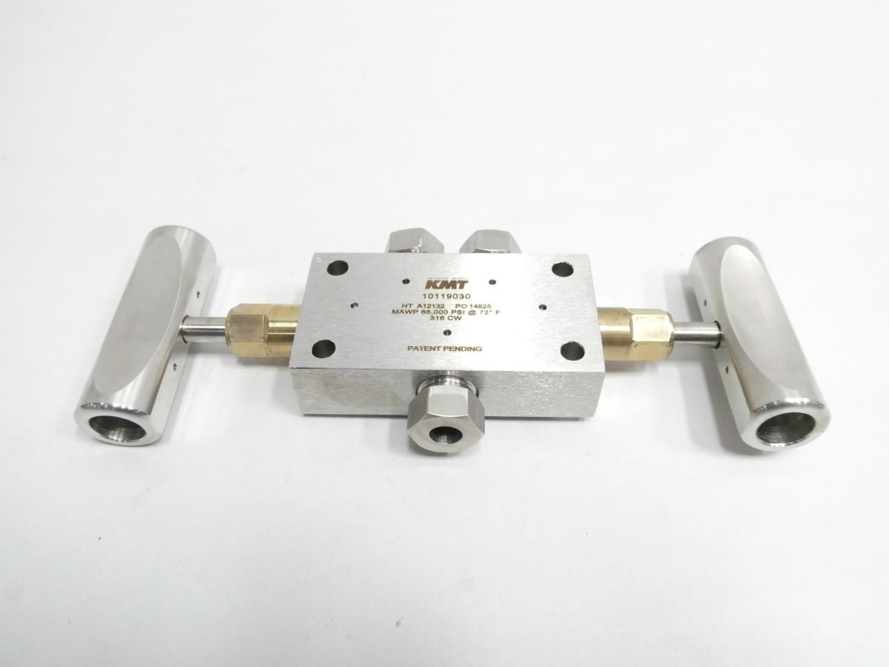 Kmt 10119030 Manual Stainless Needle Valve 66000psi