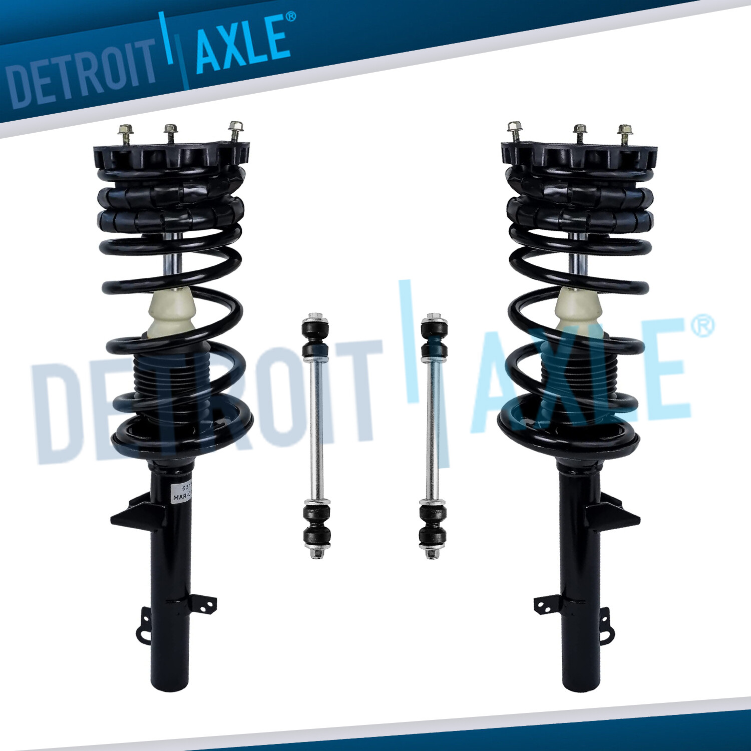 Rear Strut Assembly Sway Bar Links for 1994-2007 Ford Taurus Mercury Sable Sedan