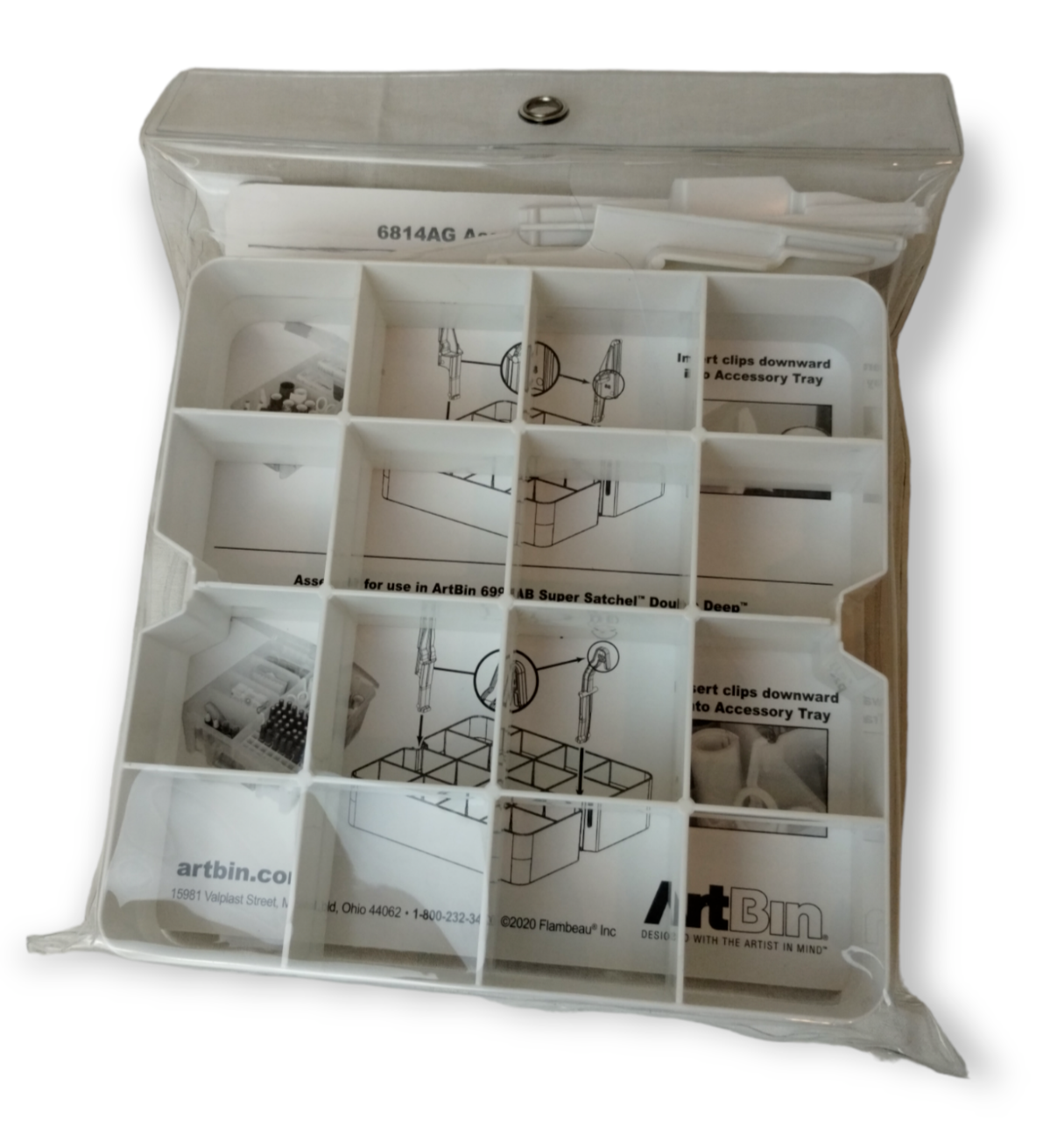 ArtBin Super Satchel Accessory Tray #6814AG (New in Package)