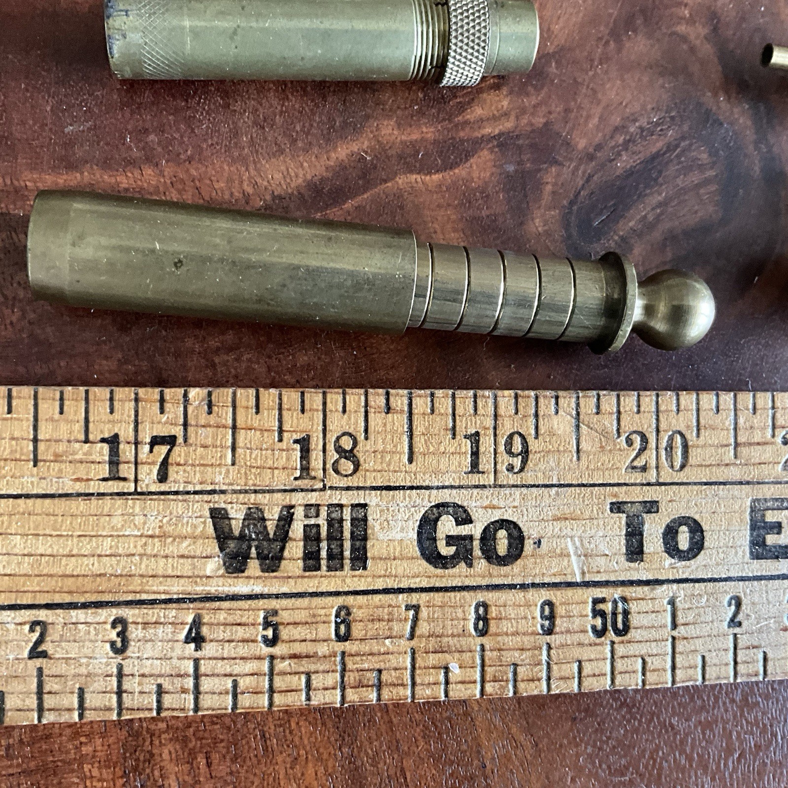 Lot of 9 Powder Flask Spouts Measures for Muzzleloaders and Muzzleloading