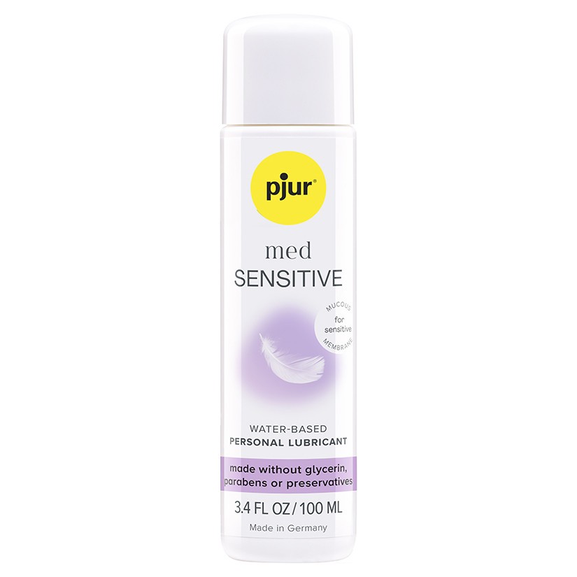 Pjur Med Sensitive Glide 3.4 oz - Water Based Intimate Personal Lubricant