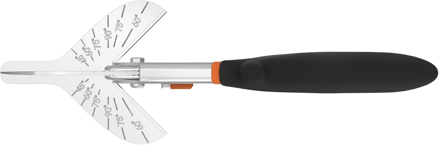 GARTOL Miter Shears, 45°-135° Adjustable Multi-Angle Cutter with 2 Blades