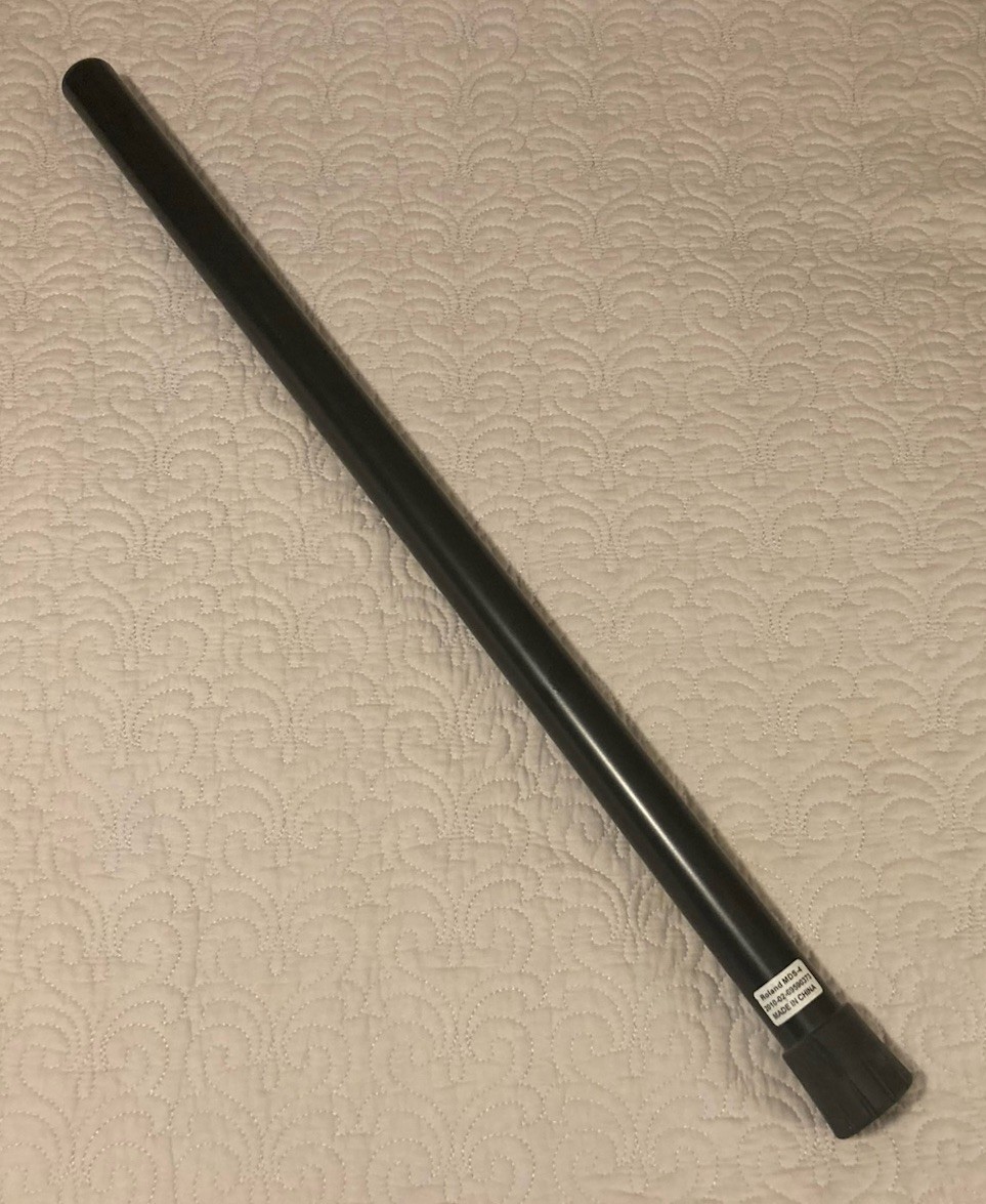 Roland Rack Tube Straight MDS-4 MDS V-Drum 32" Length Black Foot/Plug