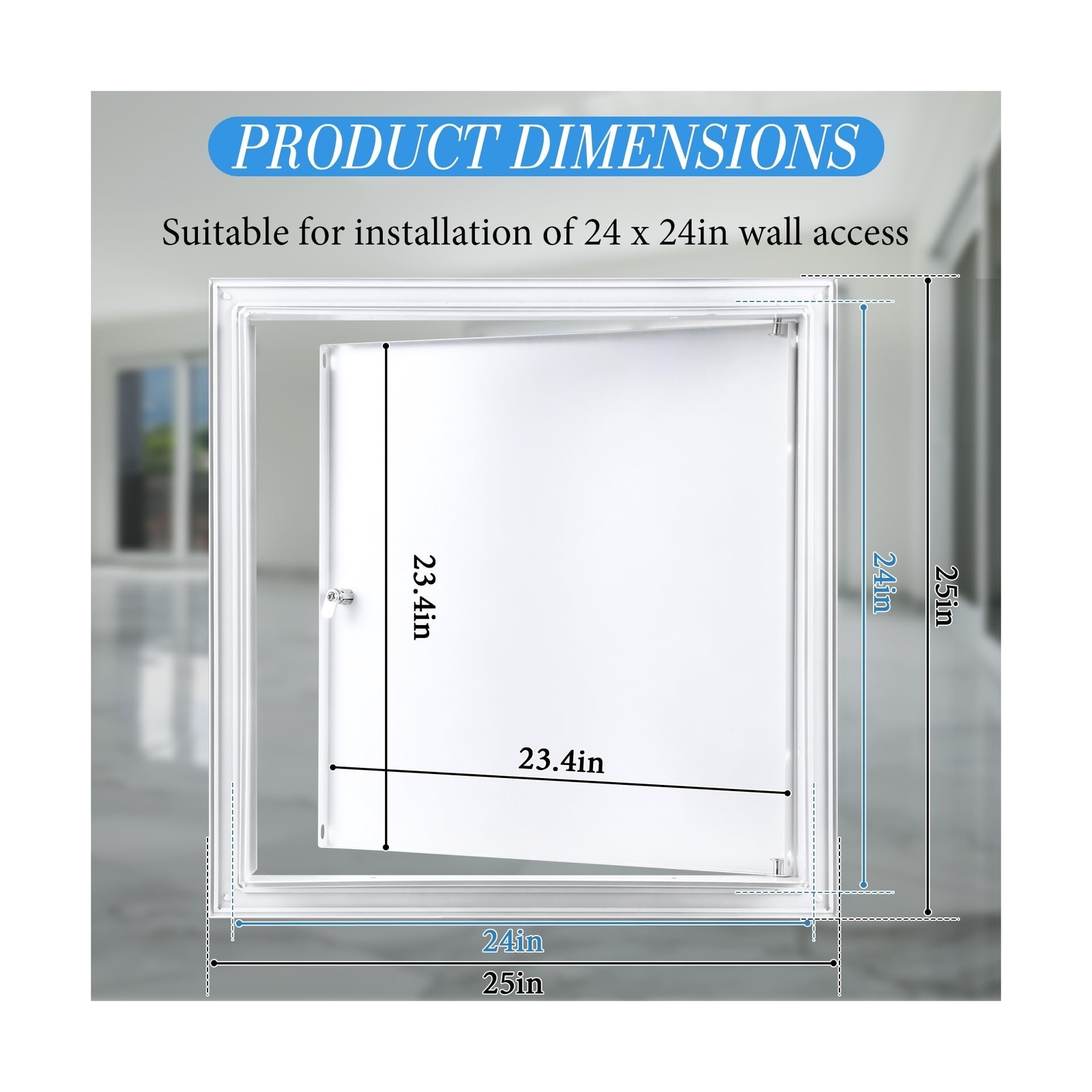 Access Panel Wall Hole Cover Metal Drywall Access Door Electrical Panel Cover...