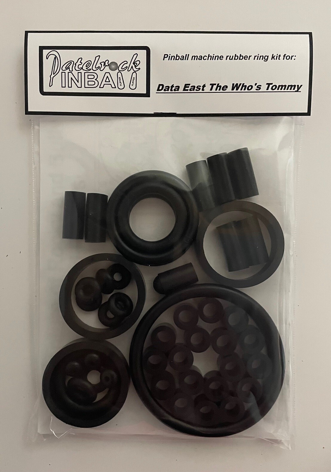 1994 Data East The Who's Tommy Pinball Wizard Pinball Machine Rubber Ring Kit