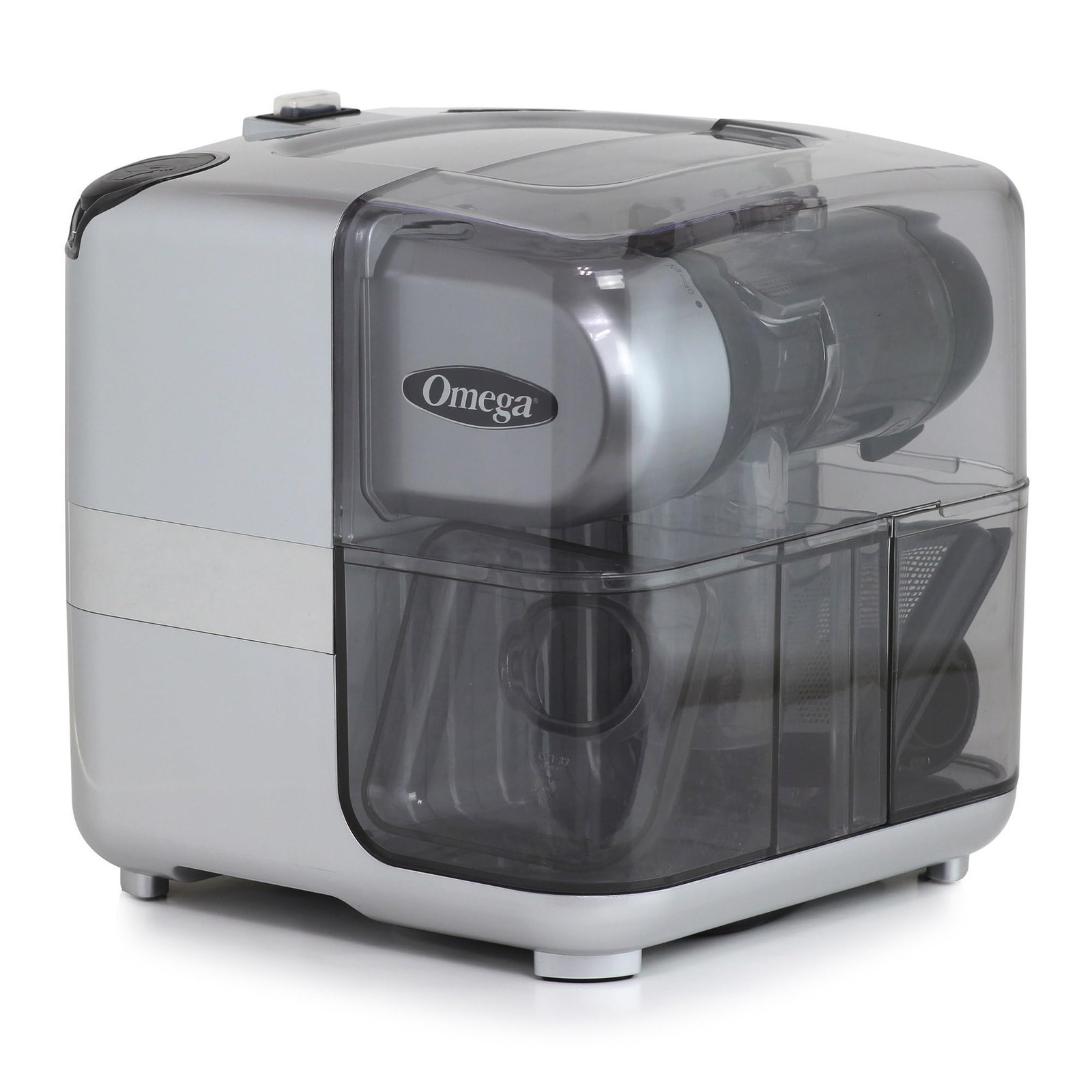 Omega Juicer JCUBE500SV Cold Press 365 Slow Masticating Juice Extractor and N...