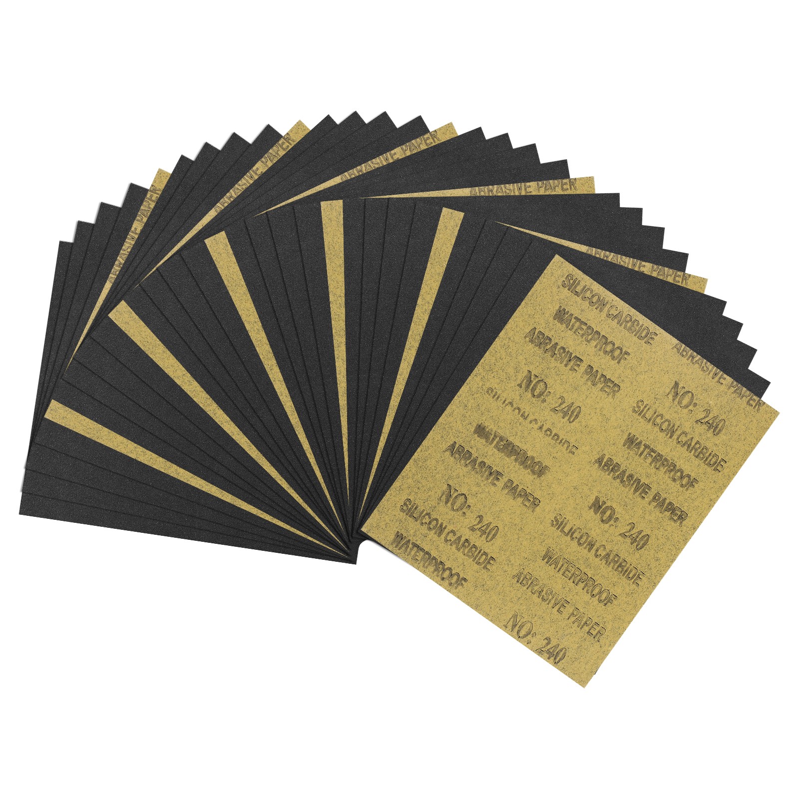 30pcs Sand Papers - [9 x 11 Inch x 240 Grits] Sandpaper Sheets