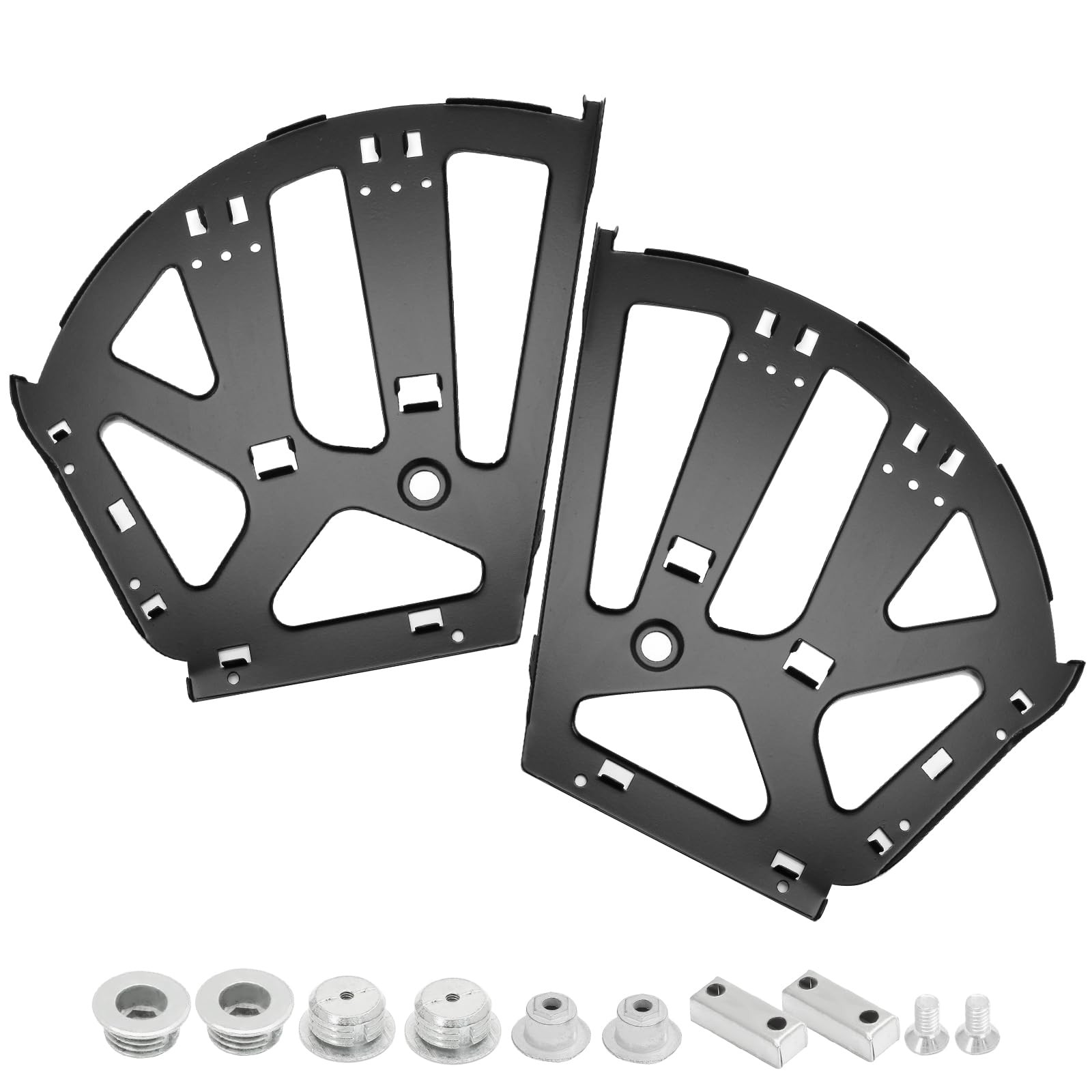 3 Layers Black Shoes Drawer Cabinet Hinges, Stainless Steel Shoe Cabinet Repl...
