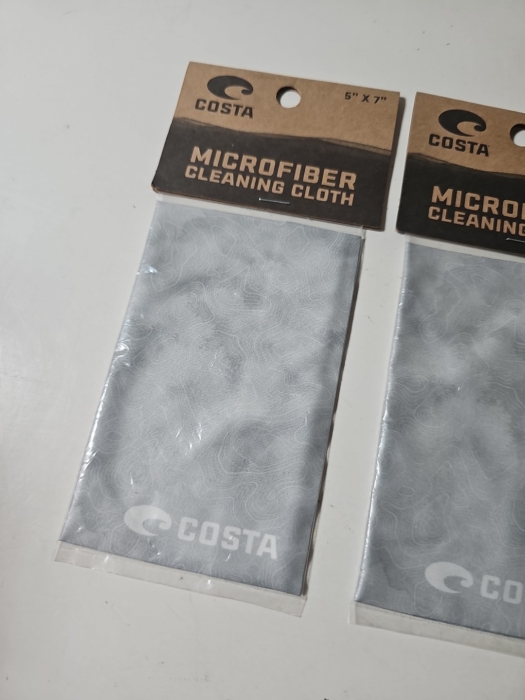 Costa 5" x 7" Microfiber Cleaning Cloths 4ct