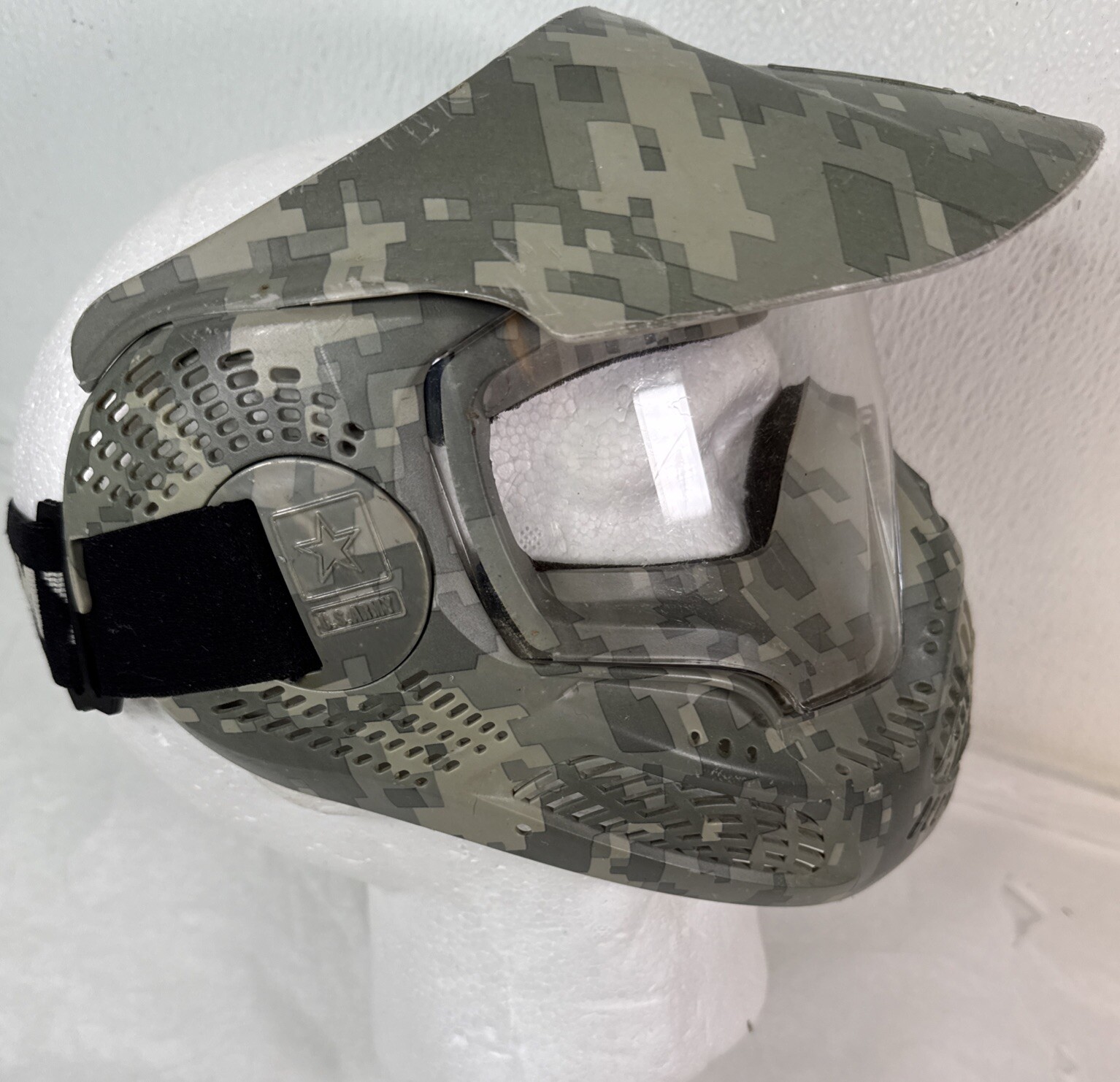 US Army High Cut Tactics Paintball Helmet Protective ABS Headgear DC7 Adjustable