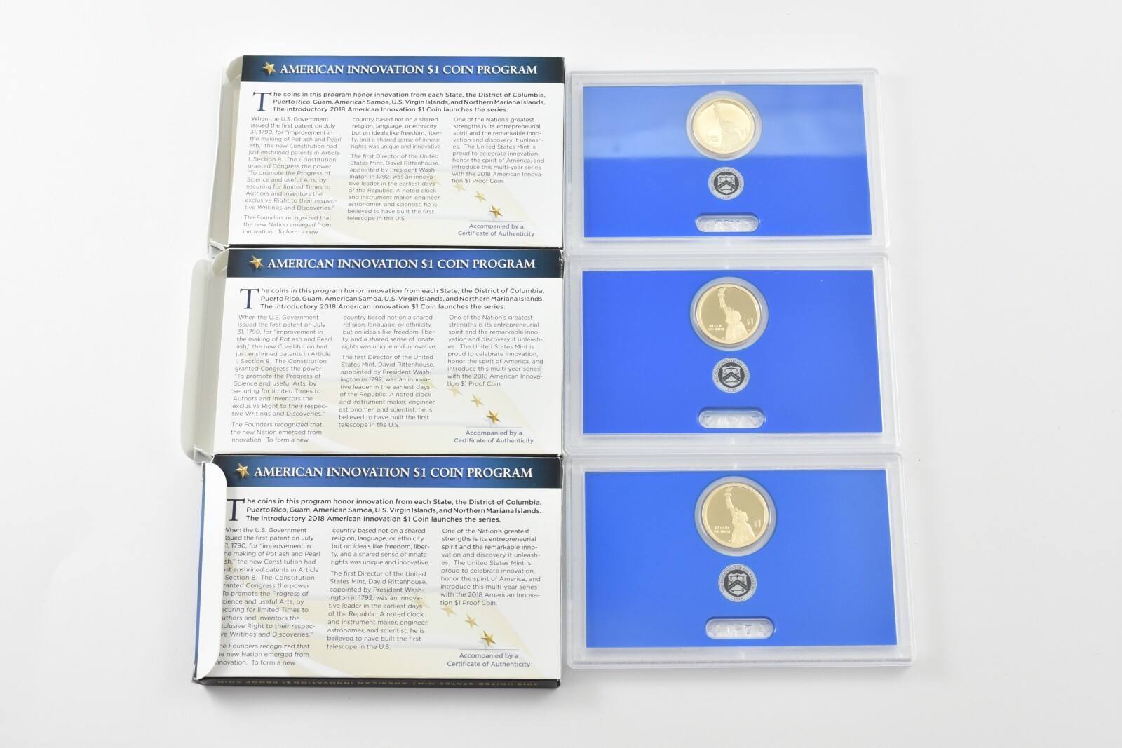 2018 American Innovation Dollar Proof W/ OGP