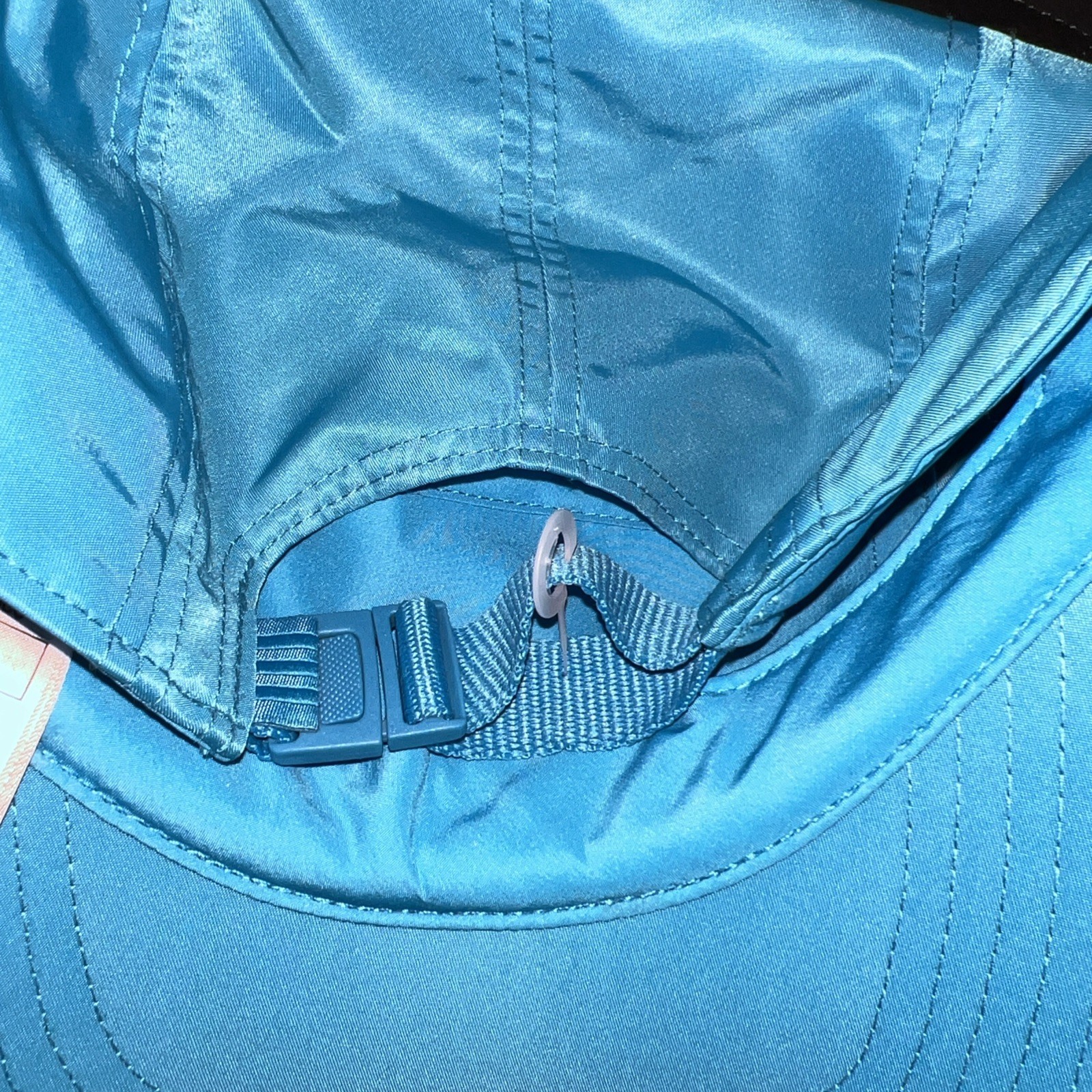 IVY PARK Adidas Five Panel Strapback Hat By Beyonce Blu Ivy Blue
