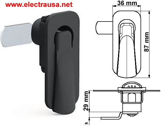 Miscellaneous Functional Lock (For Enclosures, Panels, Cabines, Boxes, etc)
