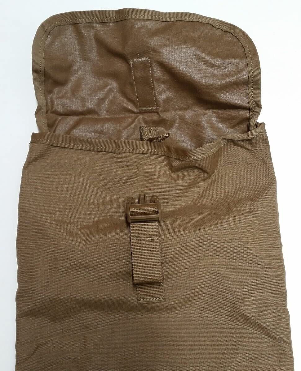 2 Pack - USGI MOLLE Hydration Pouch Pack USMC FILBE 100oz. COYOTE - NEW