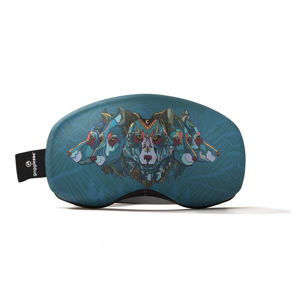 GoggleSoc Pro Soc Goggle Cover Learn to Speak Wolf