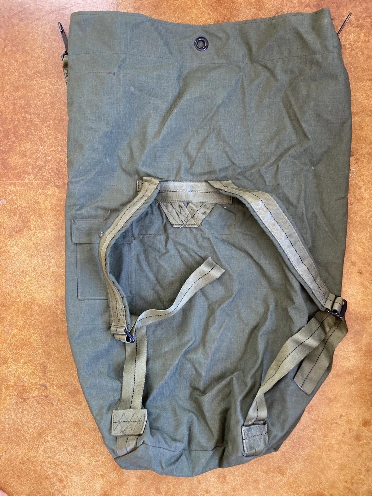 Bag, Duffel, Nylon | USGI Surplus Duffle | With shoulder straps | Top Load 1980s