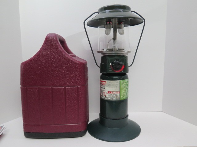 Coleman Model 5154B700 Electronic Ignition Portable Propane Lantern EXCELLENT!