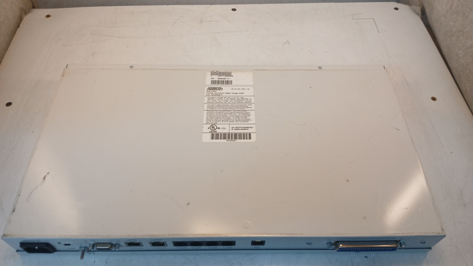 Adtran Total Access 908e Single DSP VOIP Gateway *POWERS ON* *UNTESTED*