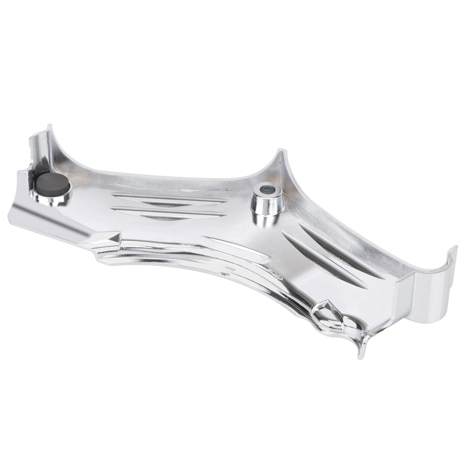 Chrome Cylinder Base Cover Fit For Harley Softail FXSTD Electra Glide FLHTC FLHT