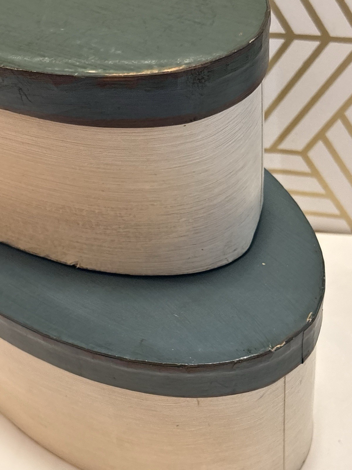 Set Of Two Nesting Boxes Fish & Table