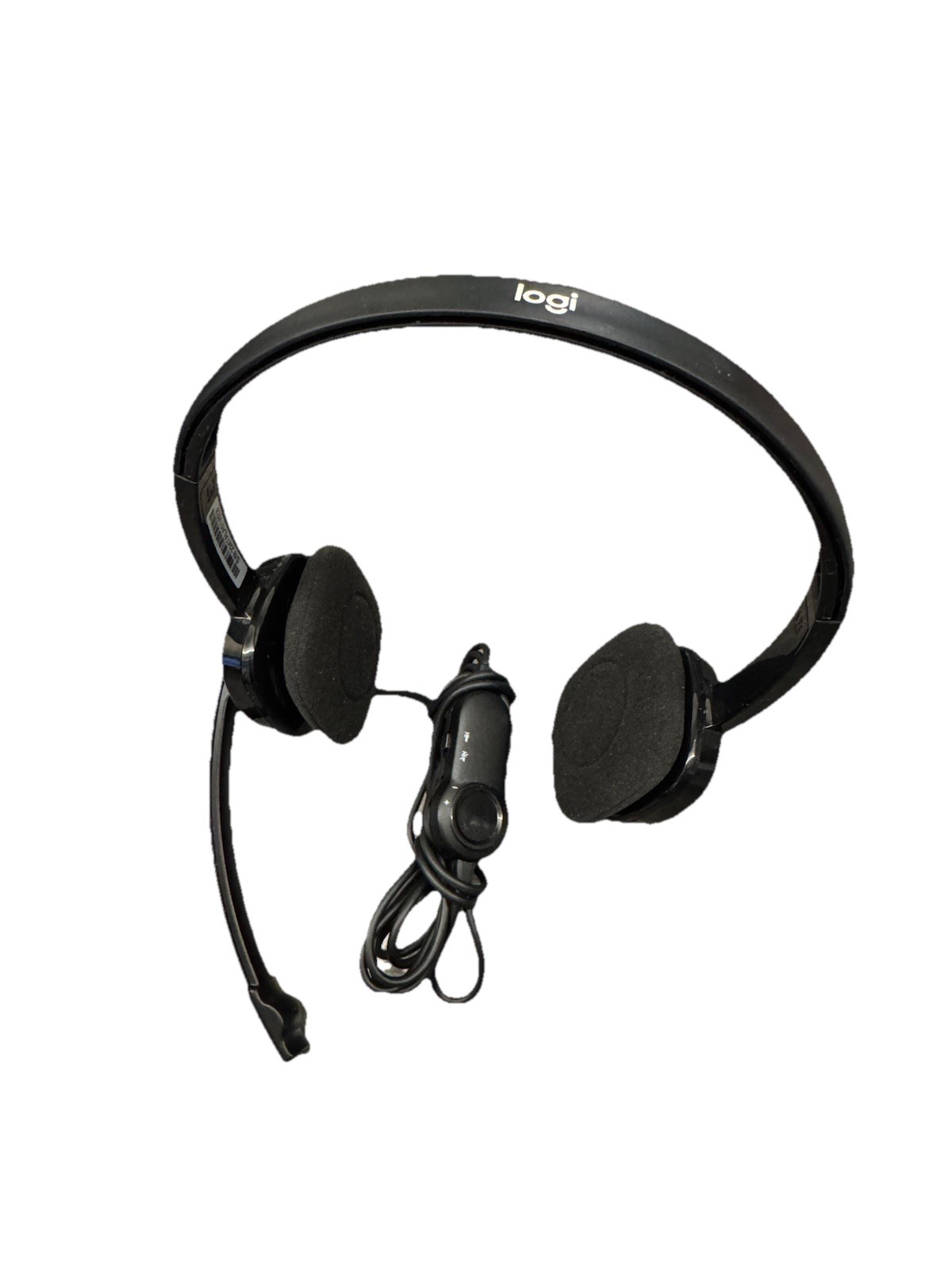 Logitech 3.5 mm Analog Stereo Headset H151 with Boom Microphone - Black - 1 PACK