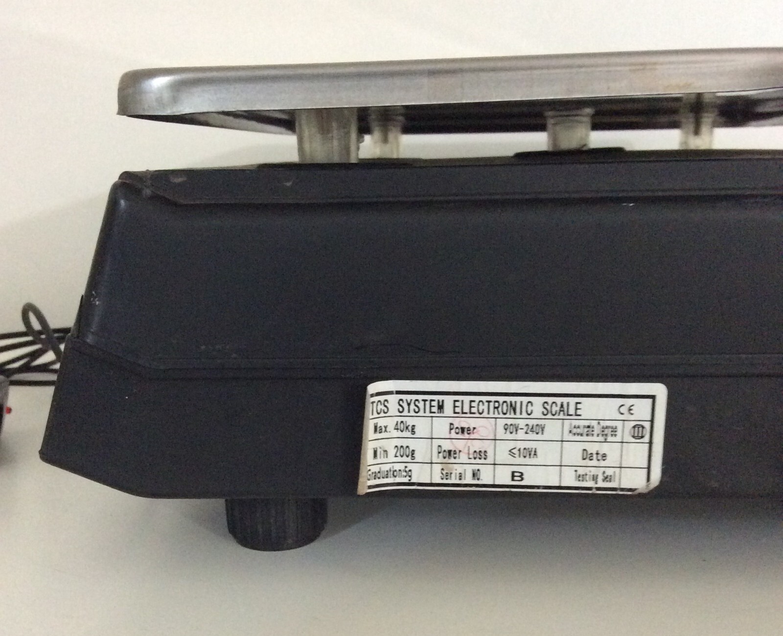Electronic Digital Scale Maximum Weight 40 Kg