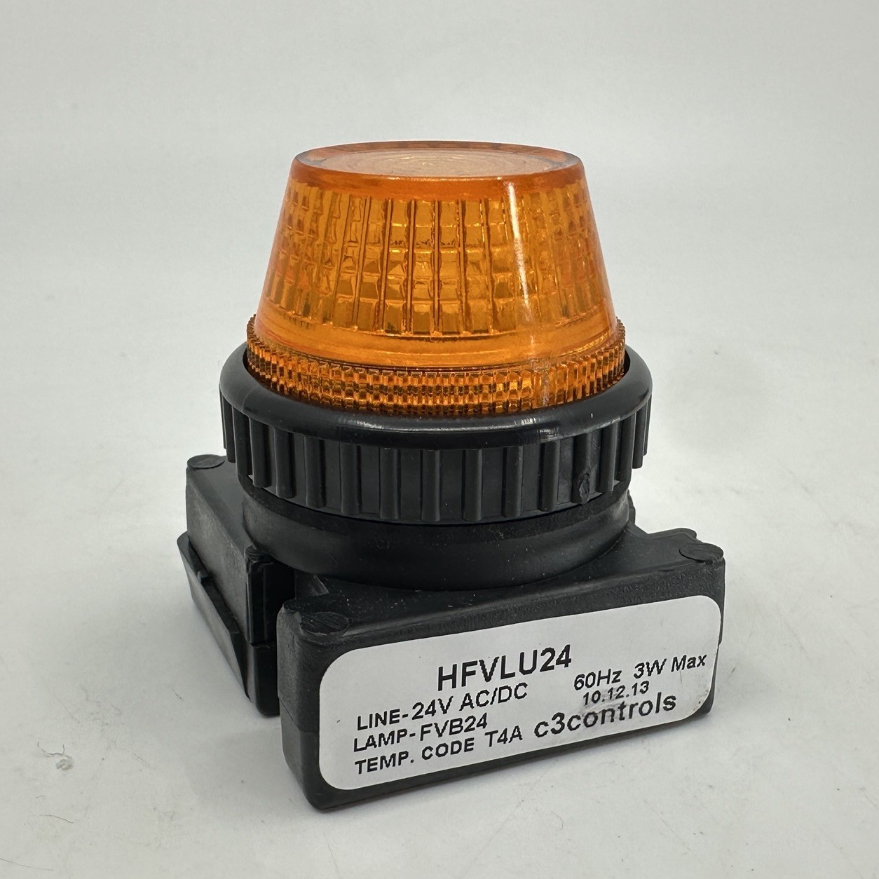 C3CONTROLS HFVLU24-PLLAN 30mm Hazardous Location Pilot Lights AMBER NEW