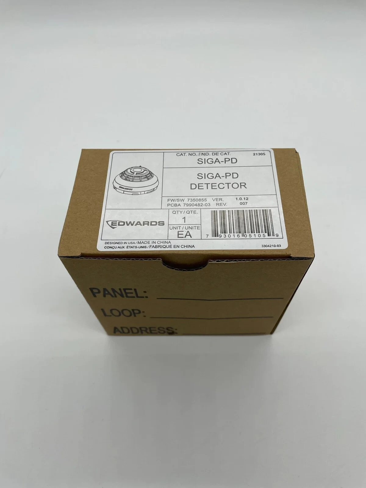 Edwards SIGA-PD - Same Day Shipping (SEALED)