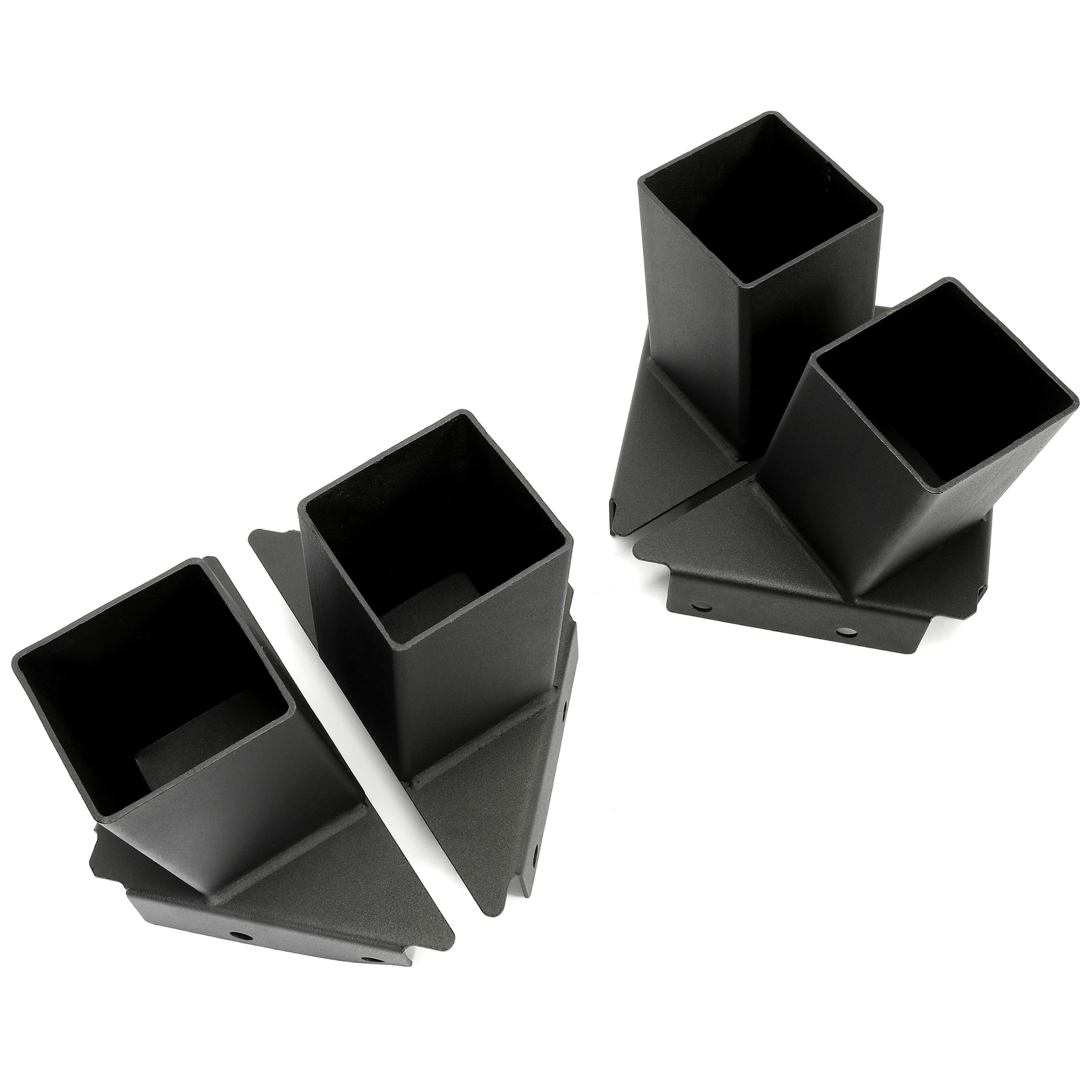4 Pack Compound Angle Heavy Duty Deer Elevator Brackets Tree Stand Powder coated