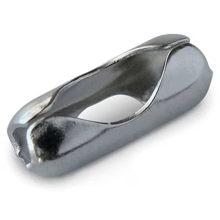 Lucky Line 32600 Chain Couplings, No. 10, Silver, Pk100