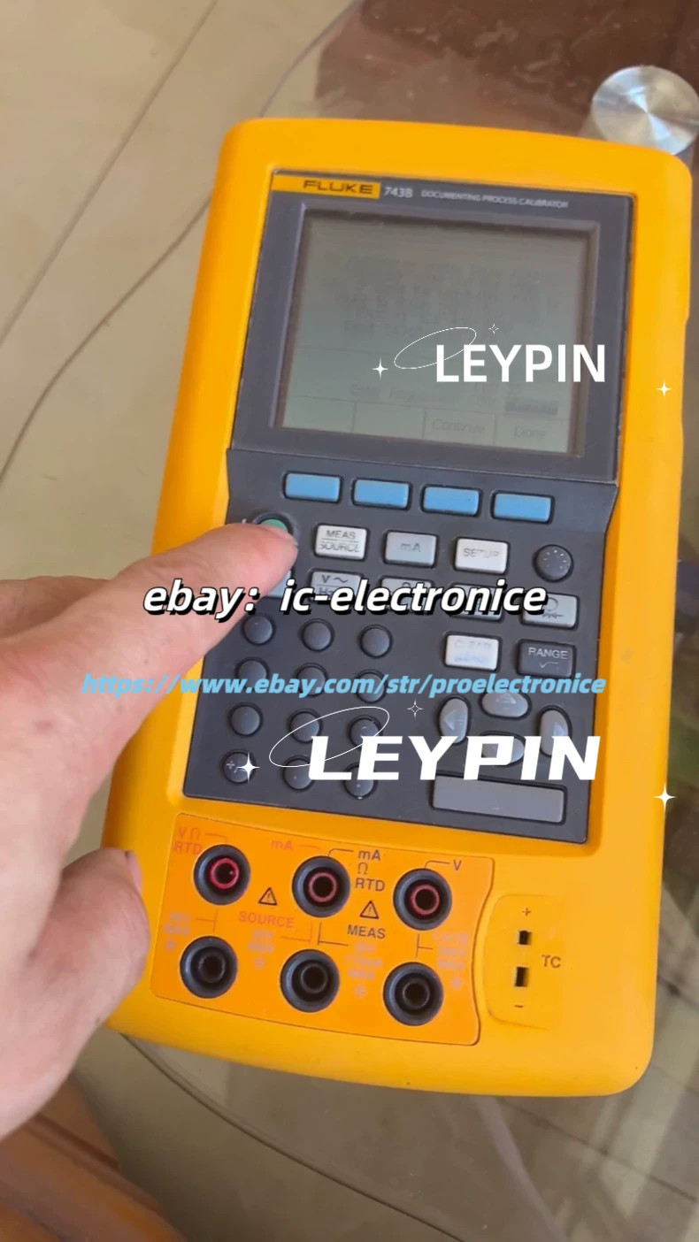 Fluke 743B Documenting Process Calibrator used/ic