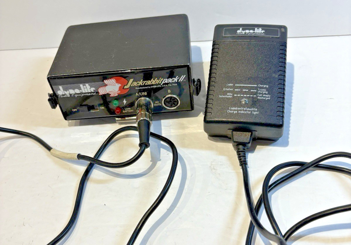 Dynalite Jackrabbit Pack II with 3 Hour Multi-Voltage Charger Parts or Repair