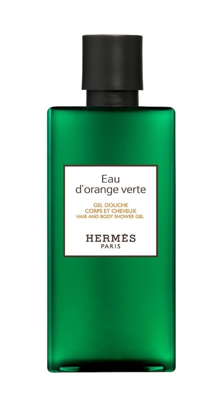Hermes Shower Gel Eau D'orange Verte For Hair and Body  200 ml 6.5 oz Brand New