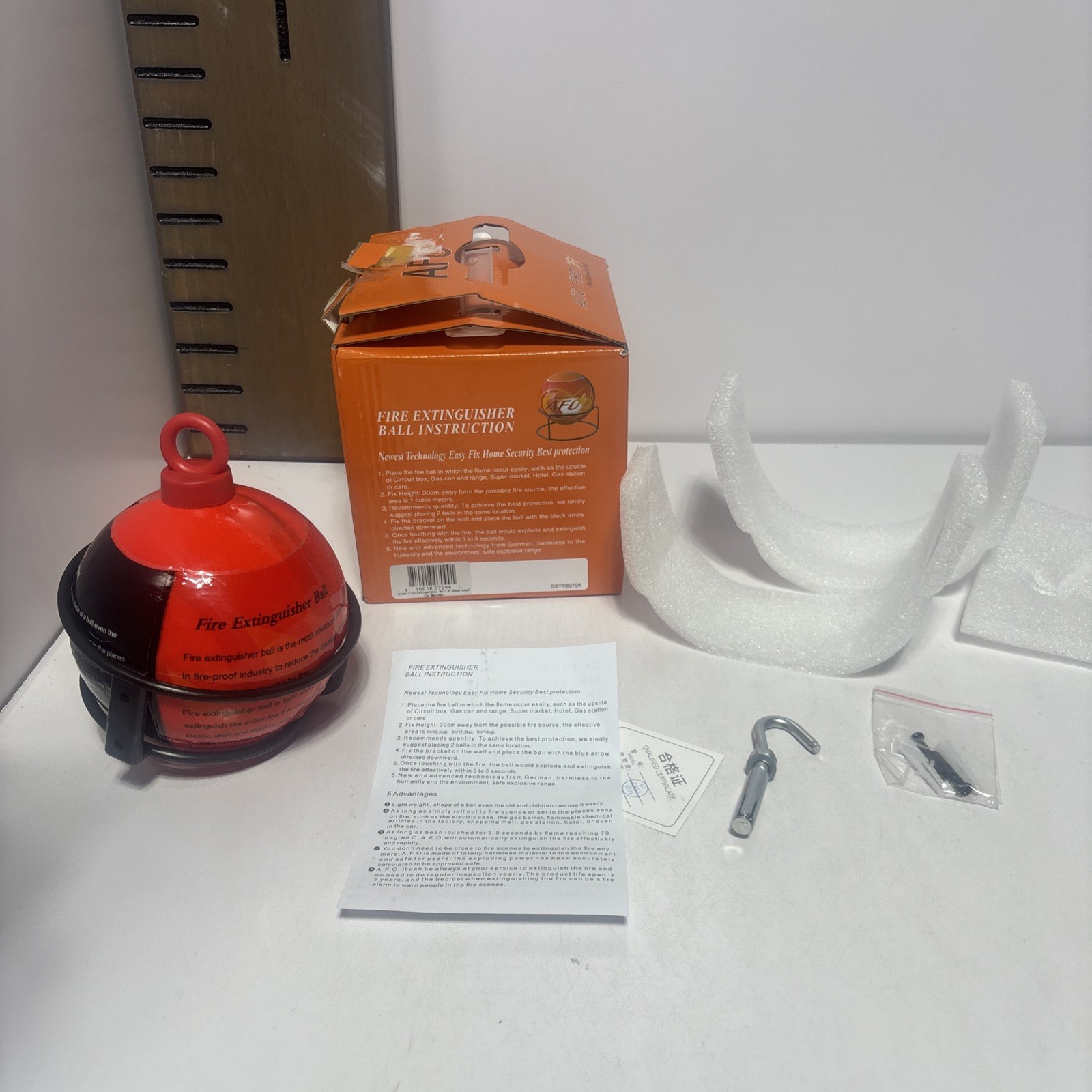 AFO AUTO FIRE OFF Fire Extinguishing Ball