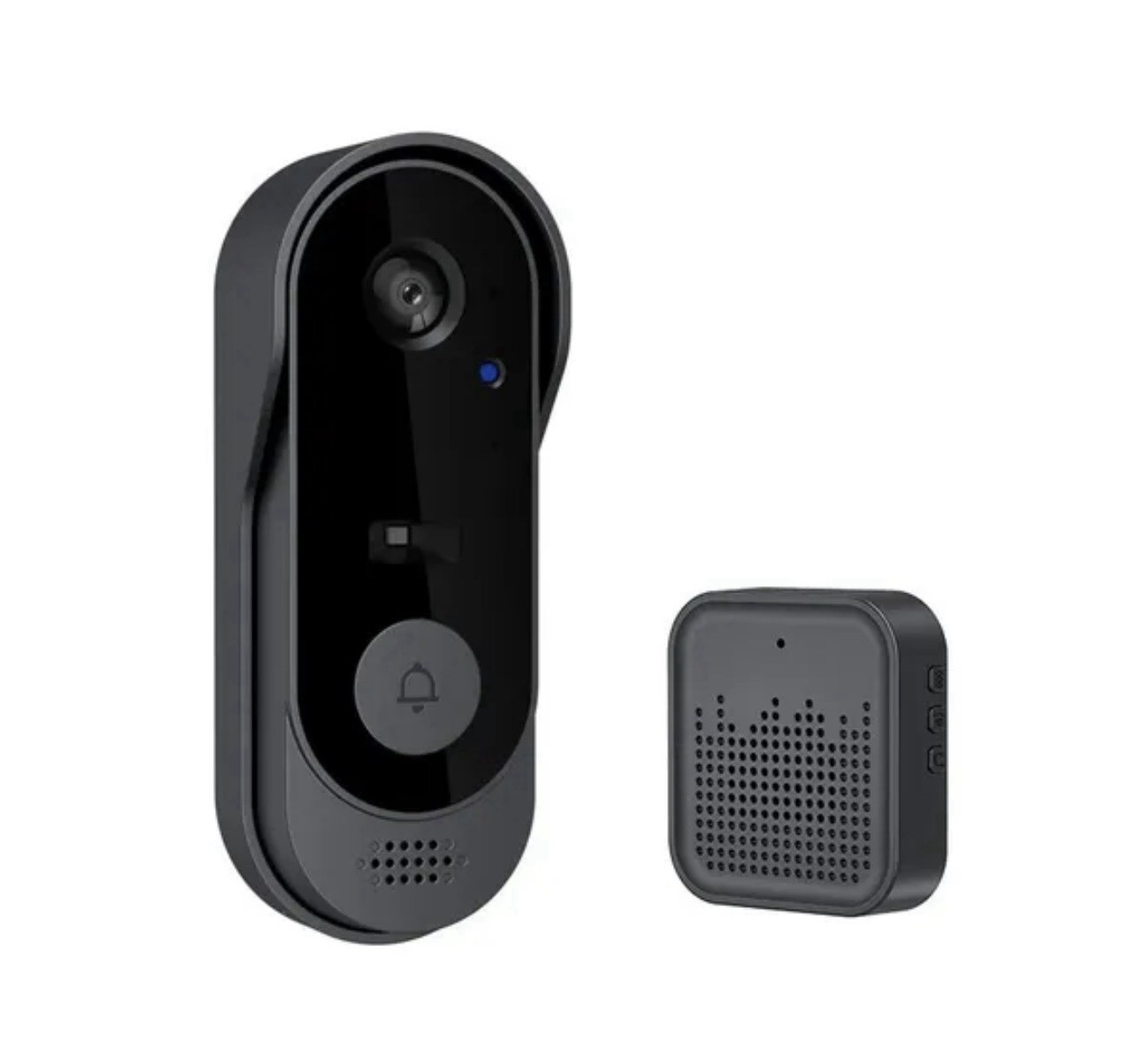 Wireless Video Doorbell with AI Human Detection, Night Vision, Two-Way Audio