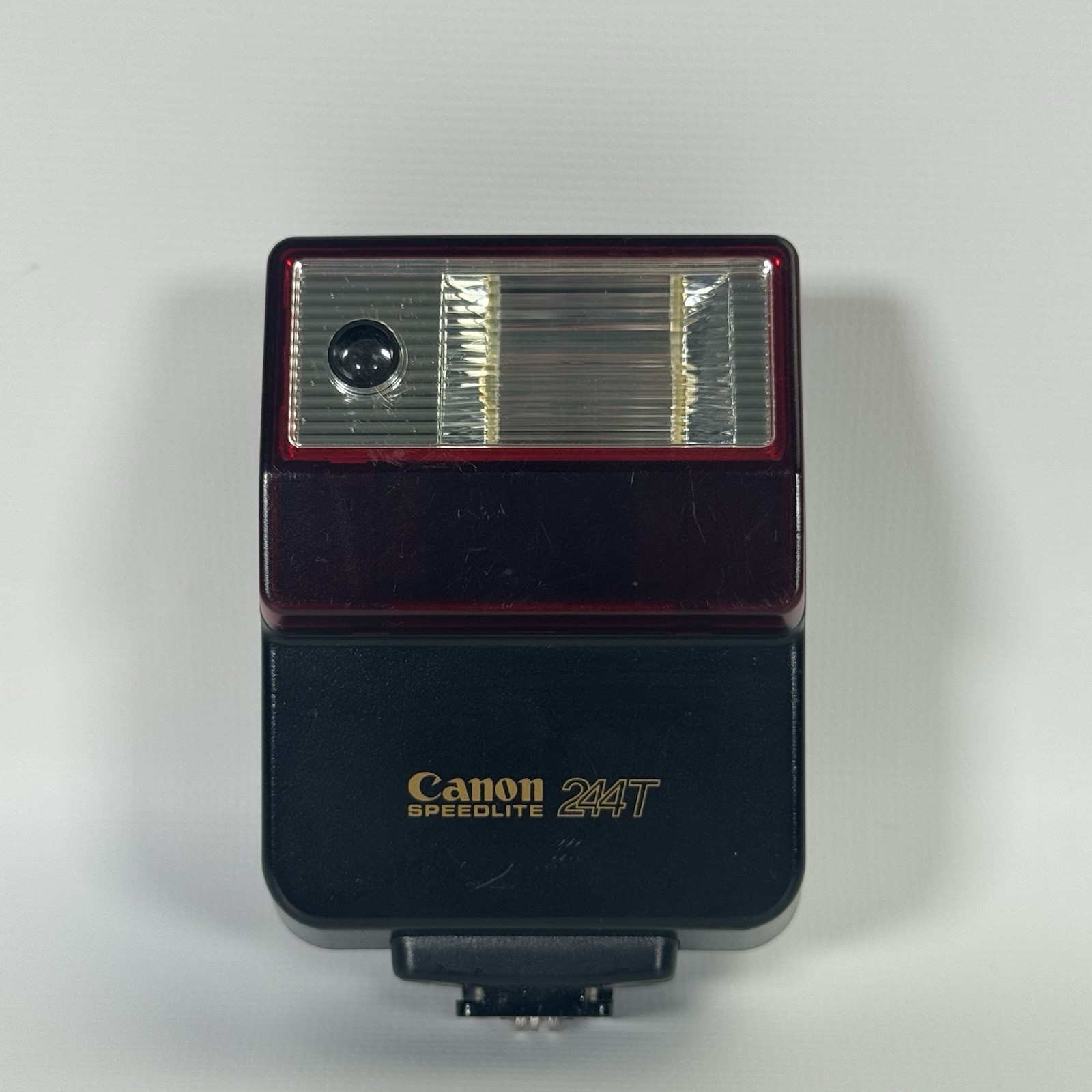 Canon Speedlite 244T Shoe Mount Xenon Flash For Canon Film Camera Working!