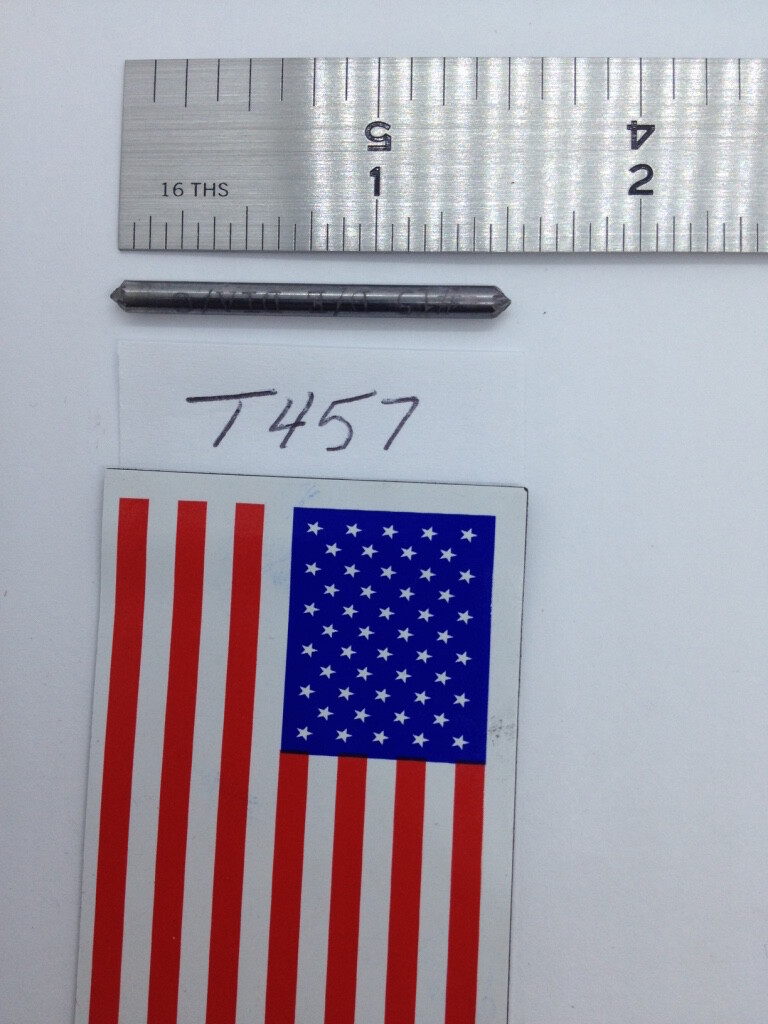 1 NEW FALCON / SGS 1/8" SH CARBIDE BURR SK-42 (90° ANGLE) DIAMOND CUT. DE. -T457