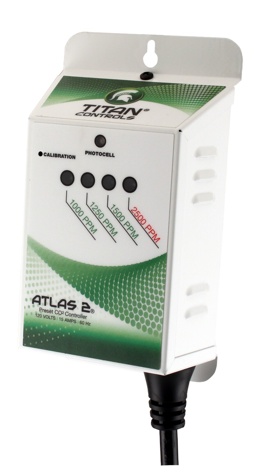 Titan Controls Atlas 2 Preset CO2 Monitor / Controller - ppm photocell regulator