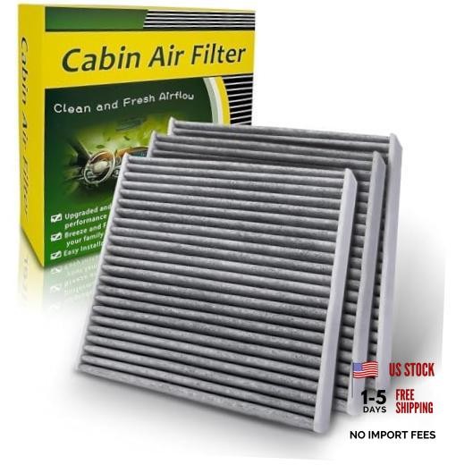 Cabin Air Filter w/Activated Carbon - 3 Pack - Soltos 2021-2026