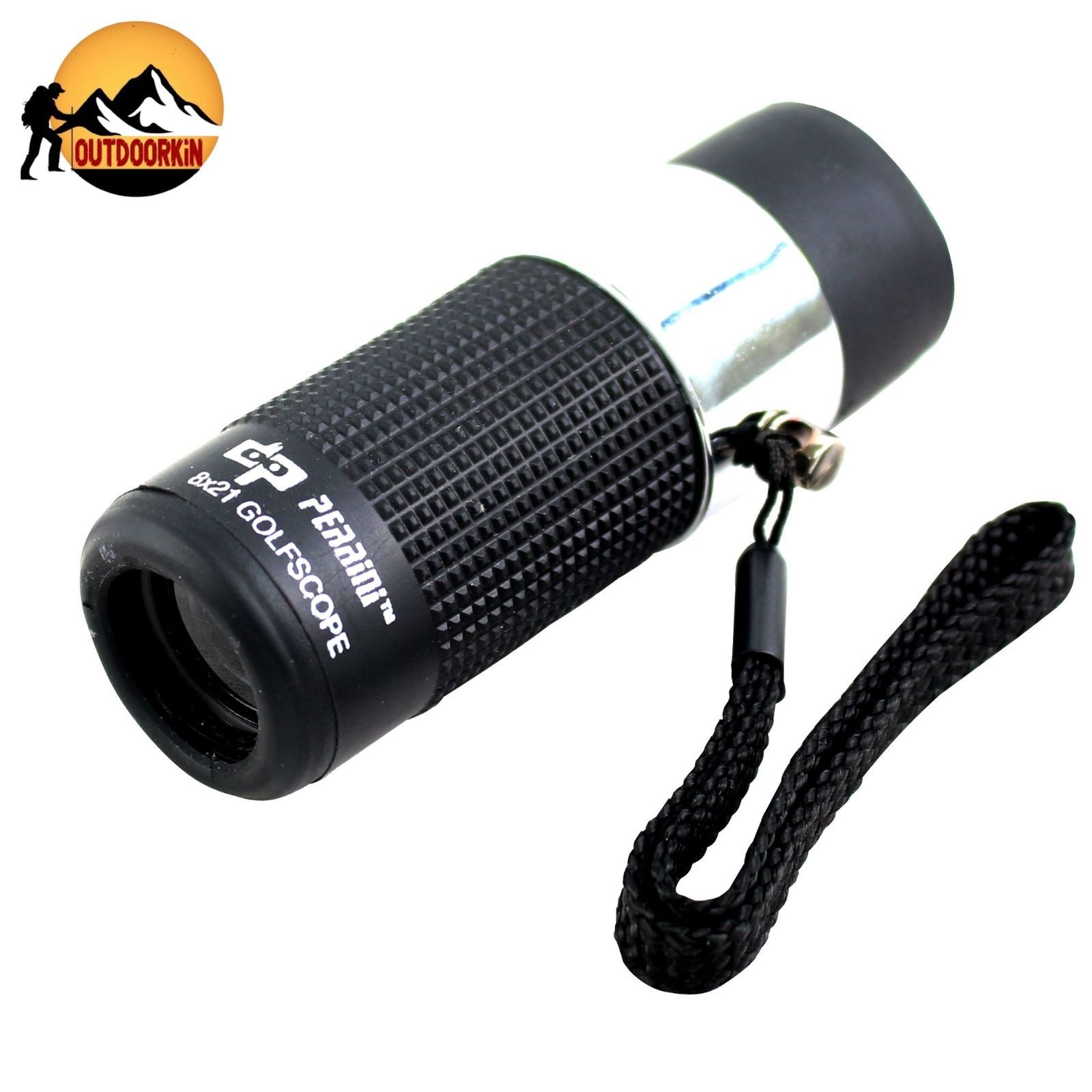 Perrini Black Color Golf Scope 50 to 200 Meters/Yards With Carrying Case