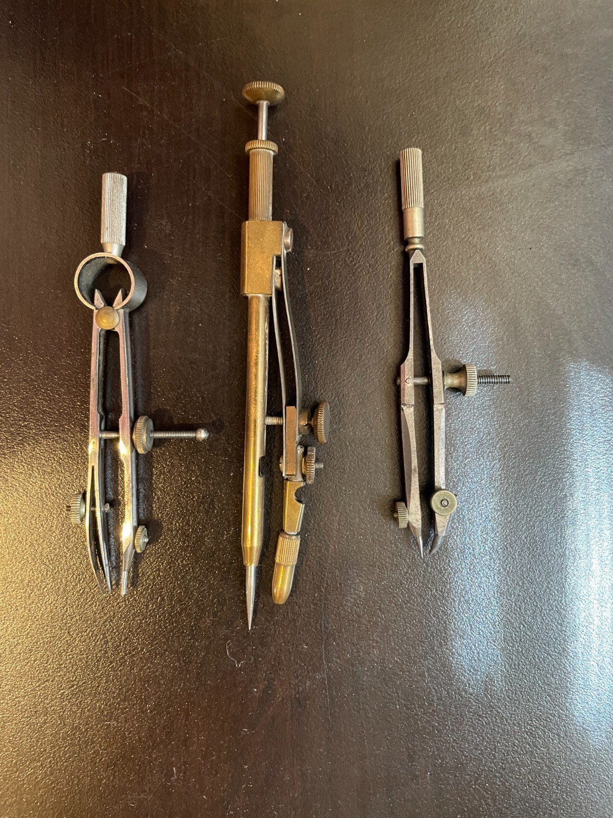 4 x Vintage Compasses