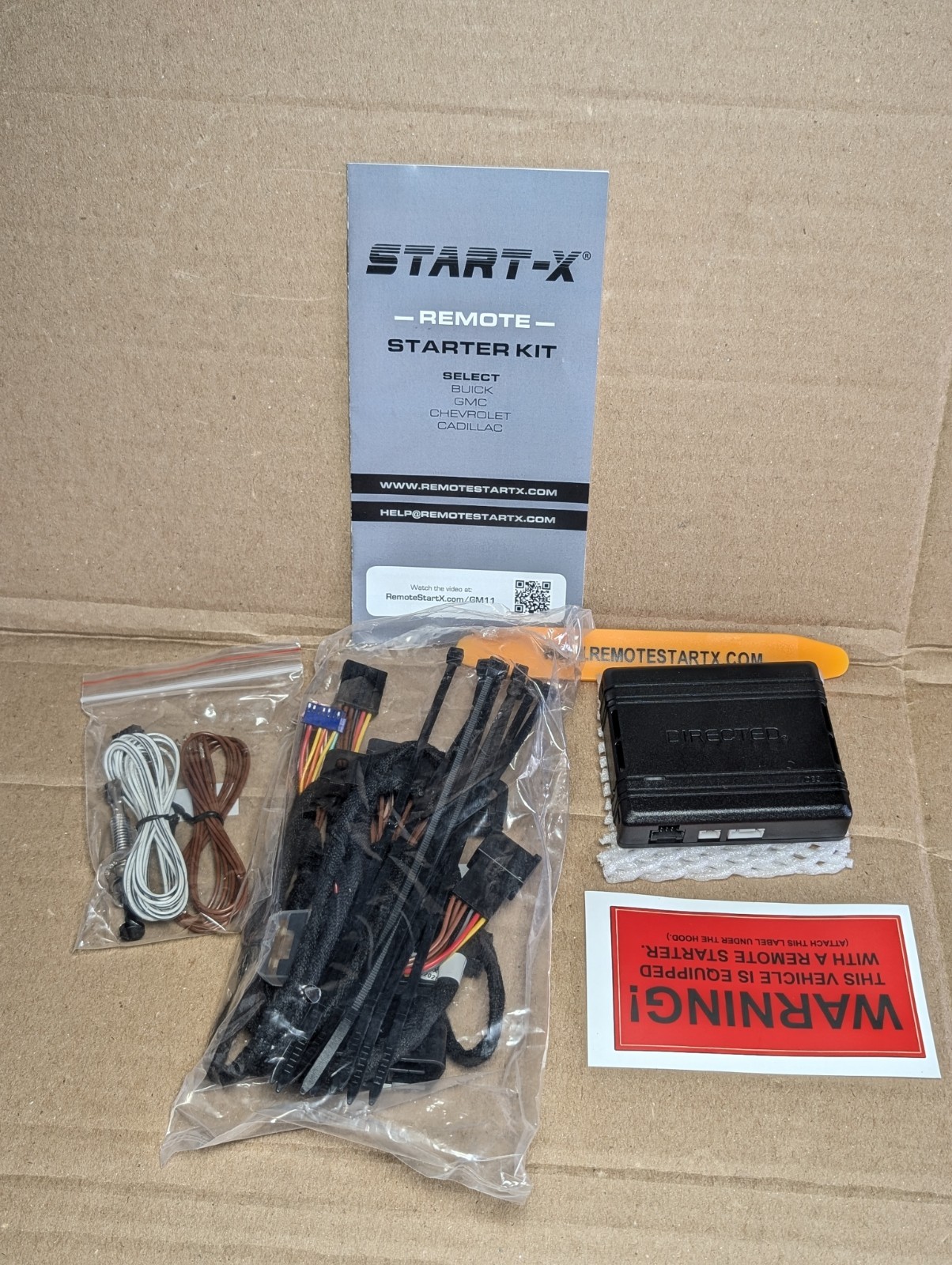 Start-X Remote Starter Kit CHEVY TRAVERSE (2009-2017) Key Ignition Only