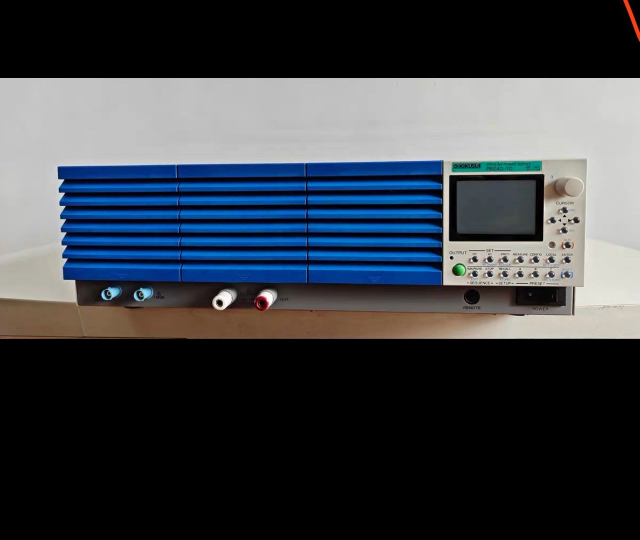 Kikusui PBZ40-10 intelligent bipolar power supply 40V, 10A