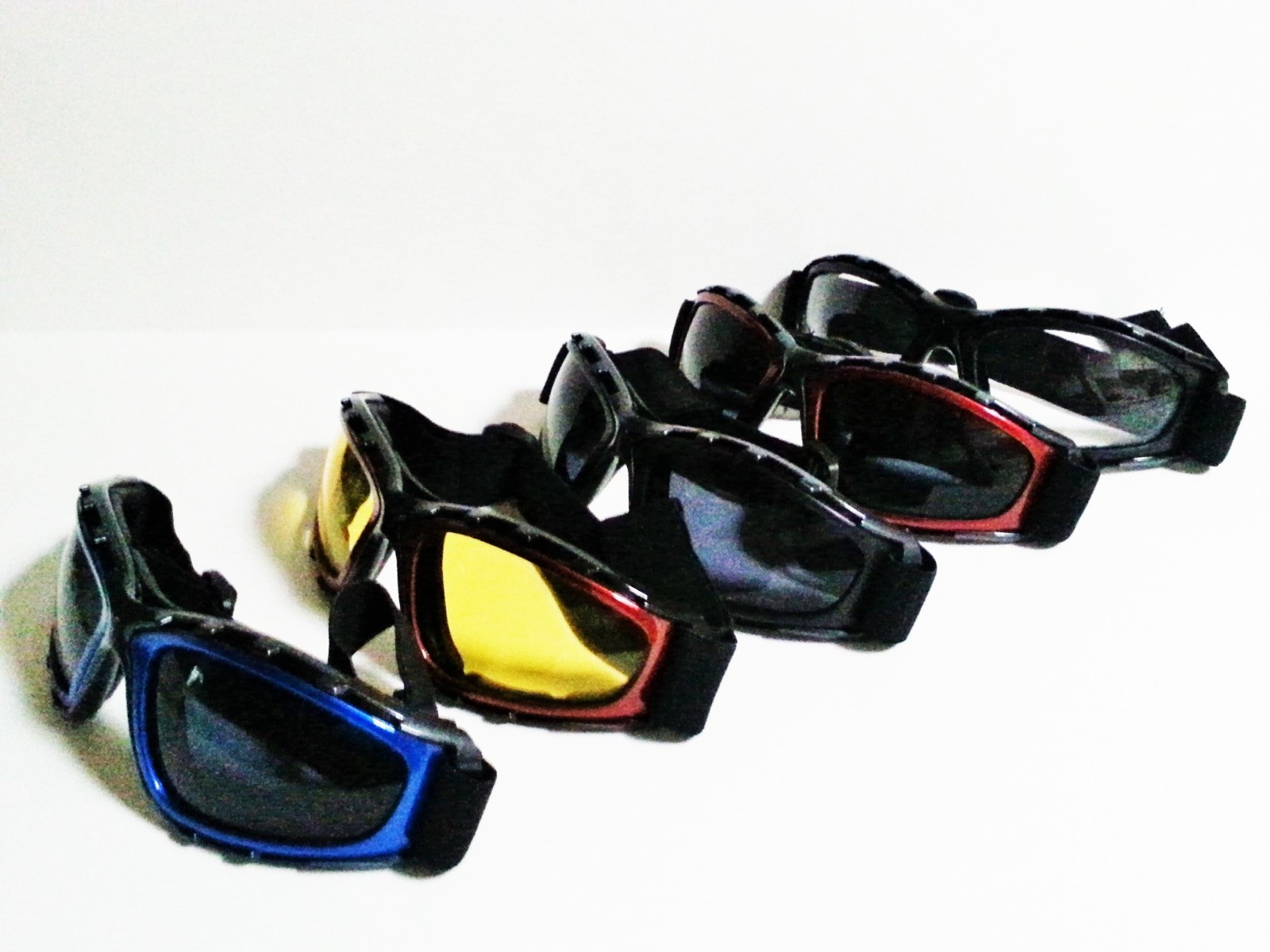 Outdoor Motorcycle Skiing Multi Layer Adult Goggles Adjustable Elastic Band