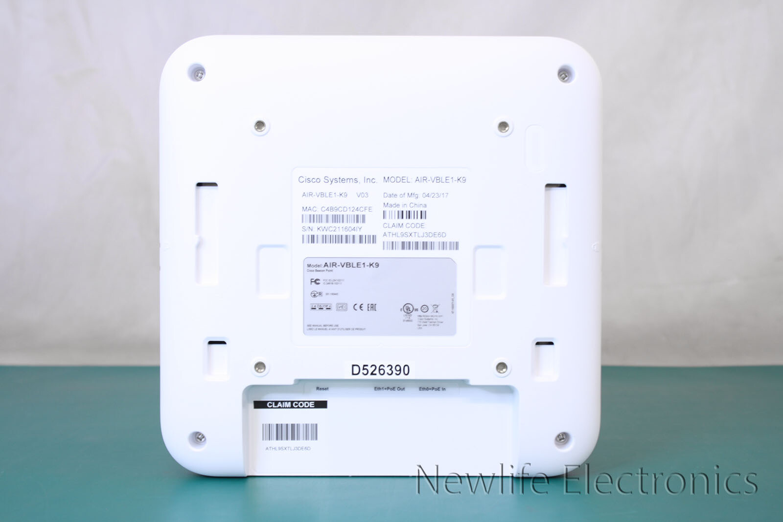 Cisco AIR-VBLE1-K9 Bluetooth Low Energy Beacon Point