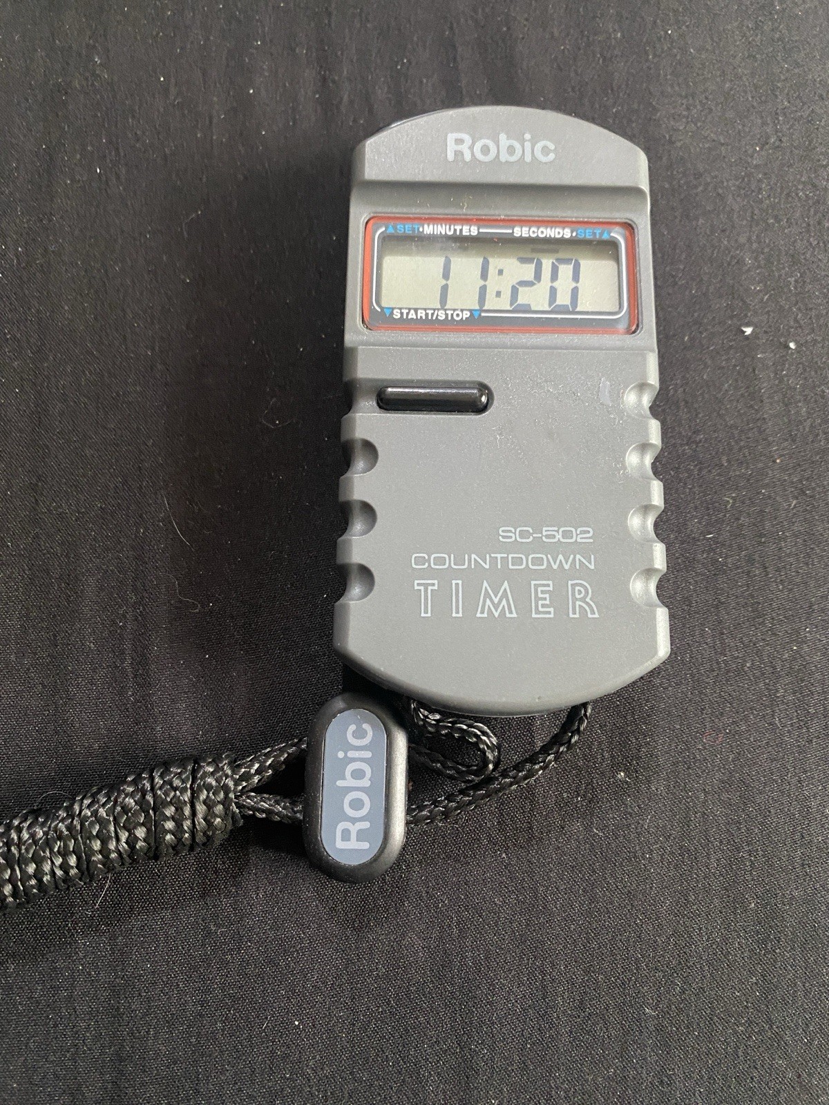 #E) Robic Sports SC-502 Handheld Countdown Timer - VGUC Free Shipping Needs Batt