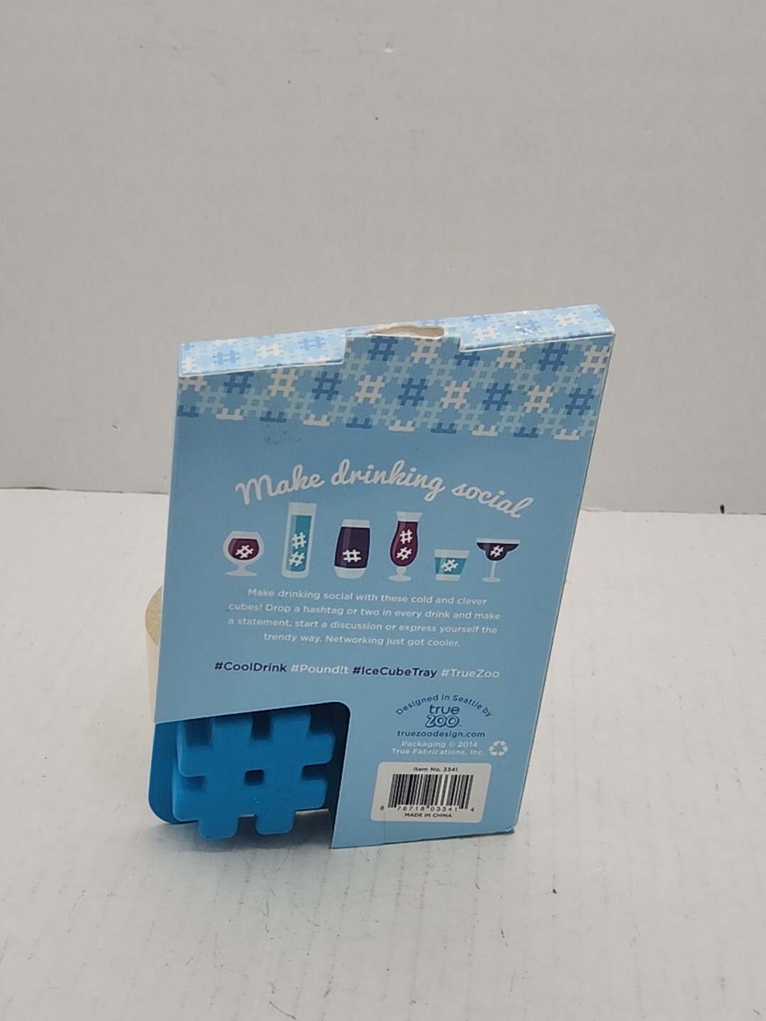 Pound It # Ice Cube Tray Makes 6 Cubes FUN PARTY GIFT NEW