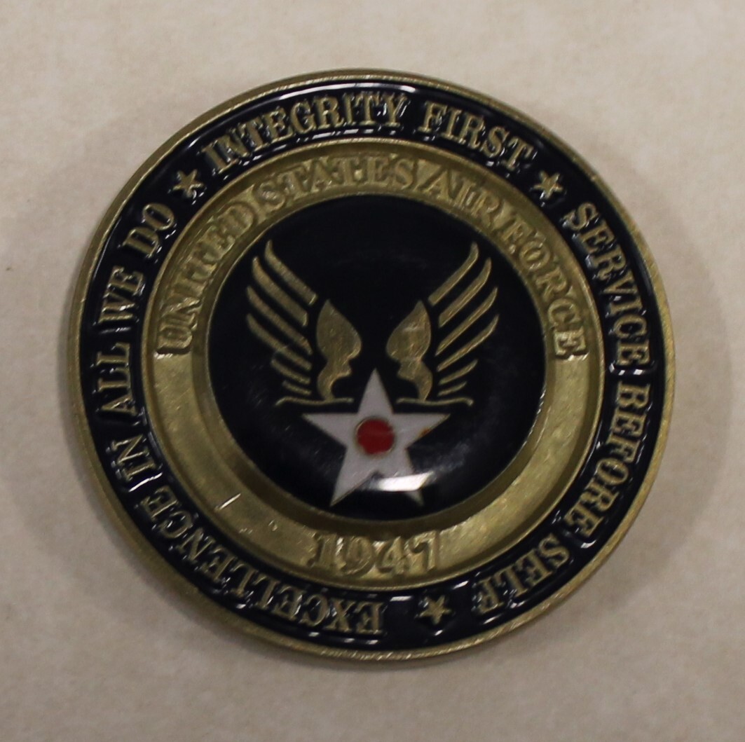 Air Force Airman Award World's Best Air Force Challenge Coin / USAF / Version 2