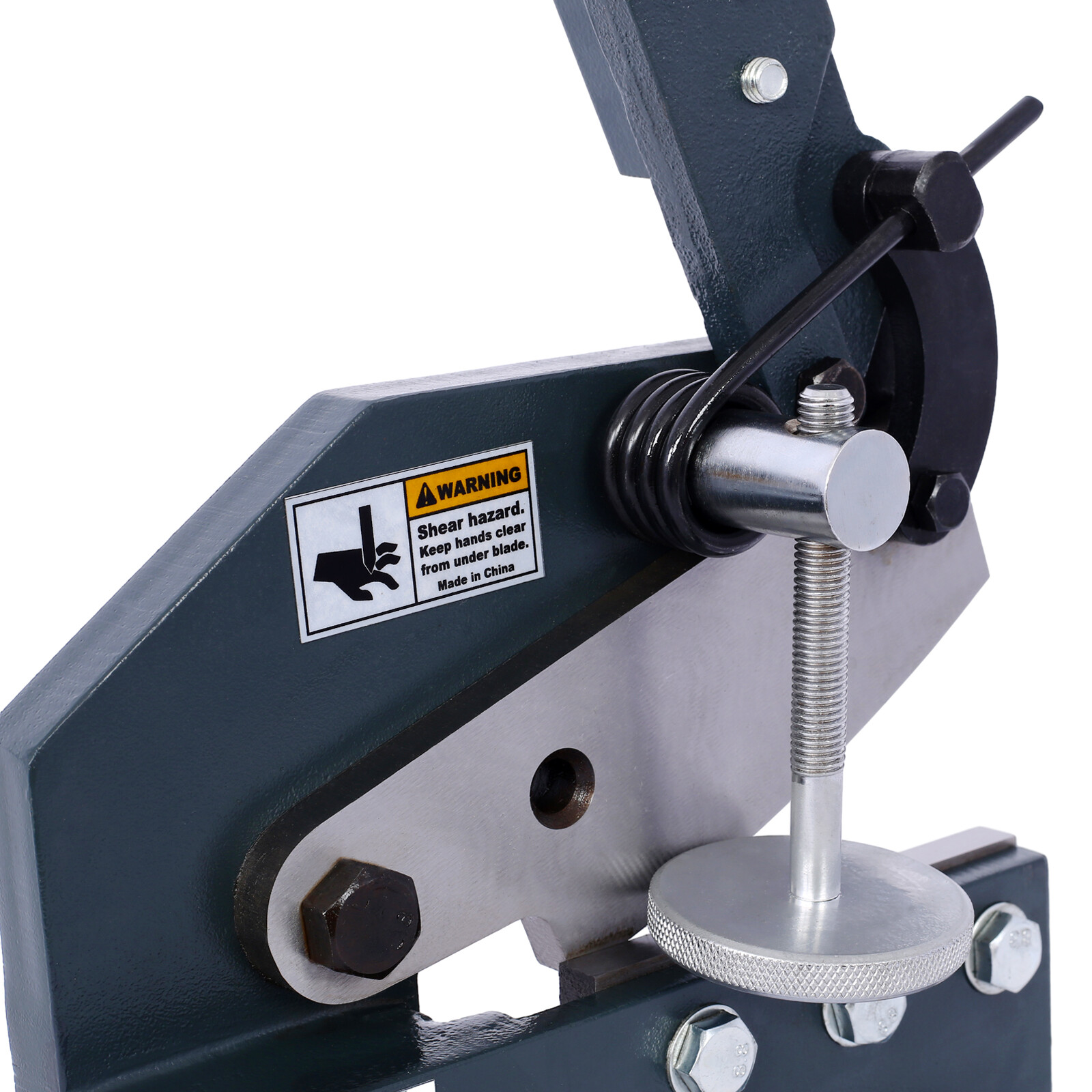 6 Inch Sheet Metal Plate Shear Solid Steel Frame Mounting Type for Cutting Sheet